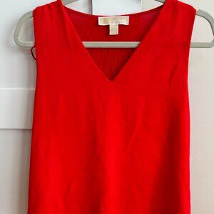 Michael Kors Tiered Layered Tunic Blouse Tank Cami Size S